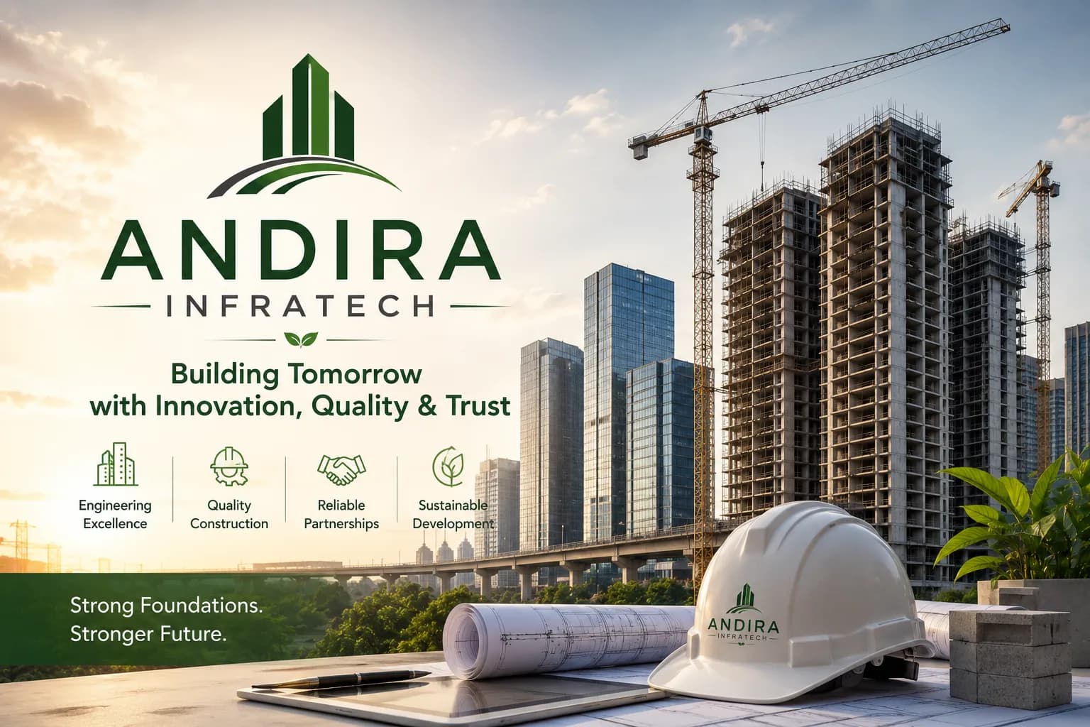 Andira Infratech — Building the Foundation for India's Growth.